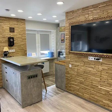 아파트 Woodstone Loft 리가